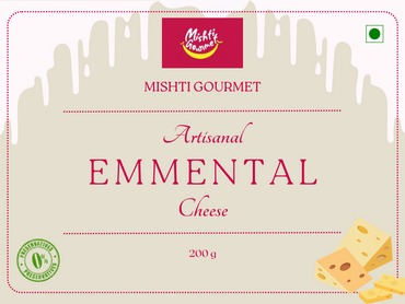 MISHTI GOURMET ARTISANAL EMENTAL CHEESE 200G