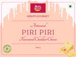MISHTI GOURMET ARTISANAL PIRI PIRI CHEDDAR CHEESE 200G