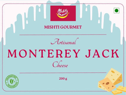 Mishti Gourmet Artisanal Monterey Jack Cheese 200g