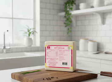 Mishti Gourmet Premium Artisanal Diet Cheddar Cheese 200g