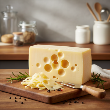 Mishti Gourmet Premium Artisanal Emmental Cheese 200g