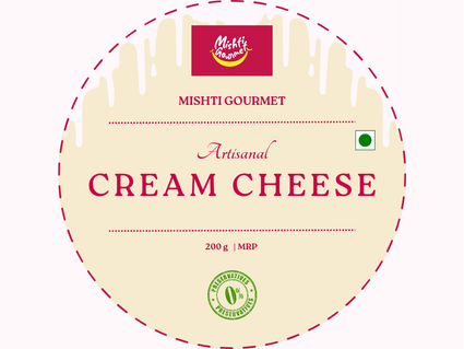 Mishti Gourmet Artisanal Cream Cheese 200g