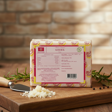 Mishti Gourmet Premium Artisanal Gouda Cheese 200g