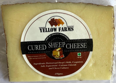Yellow Farms Cured Sheep(Manchego) Cheese 150g