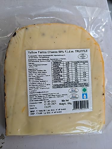 YELLOW FARMS GOUDA TRUFFLE HOLLAND CHEESE 180G