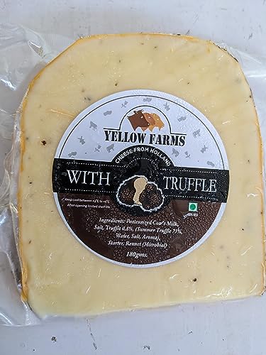 YELLOW FARMS GOUDA TRUFFLE HOLLAND CHEESE 180G